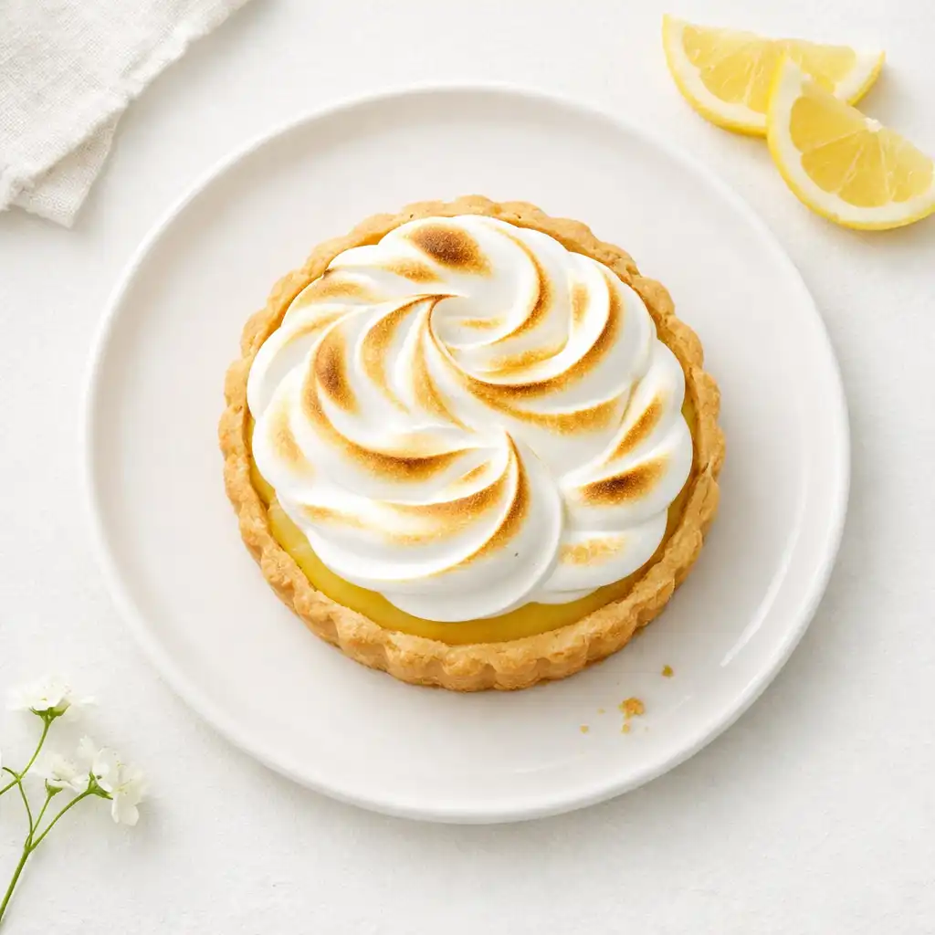 Tarta cytrynowa z bezą włoską